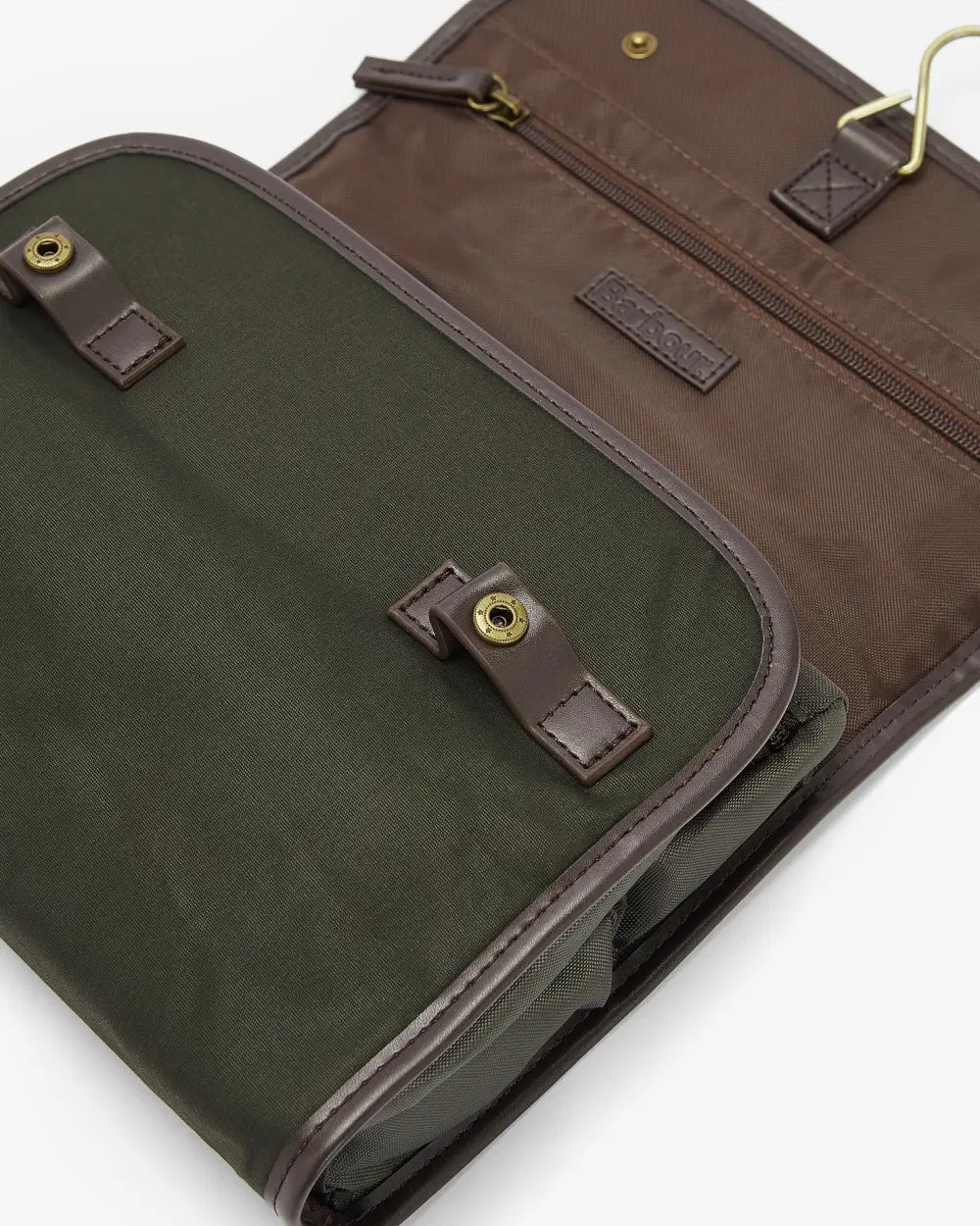 Barbour - Trousse de toilette suspendue cirée