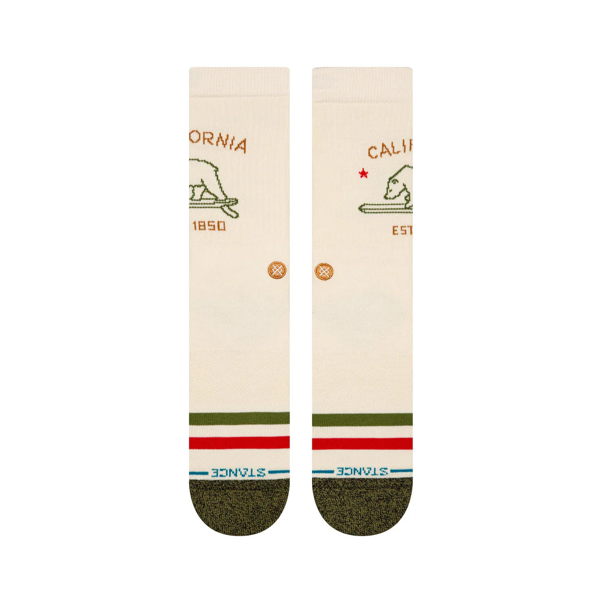 STANCE - CALIFORNIA REPUBLIC 2 CREW SOCK