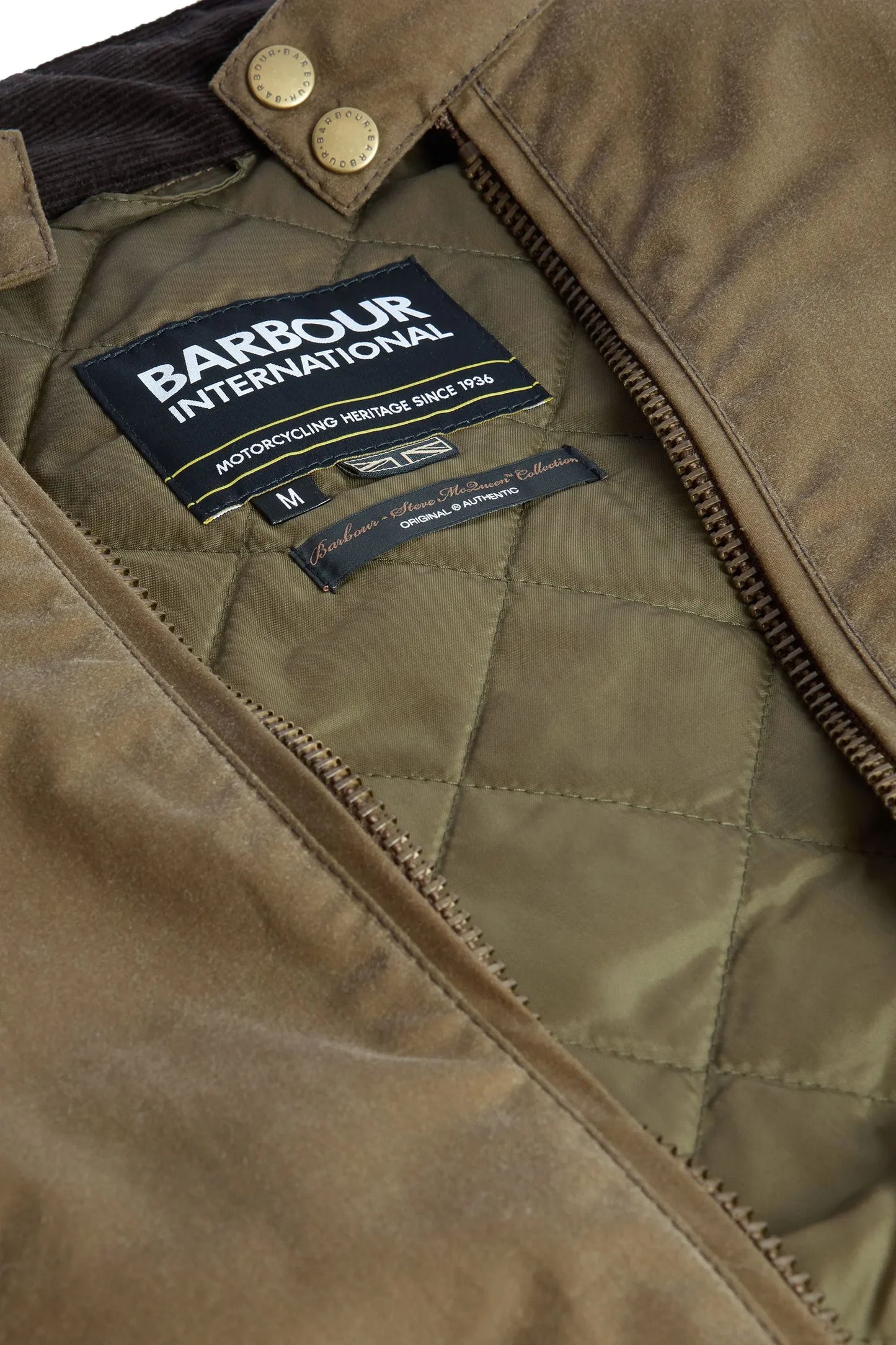 Barbour - Steve McQueen Merchant Wax Jacket Sand