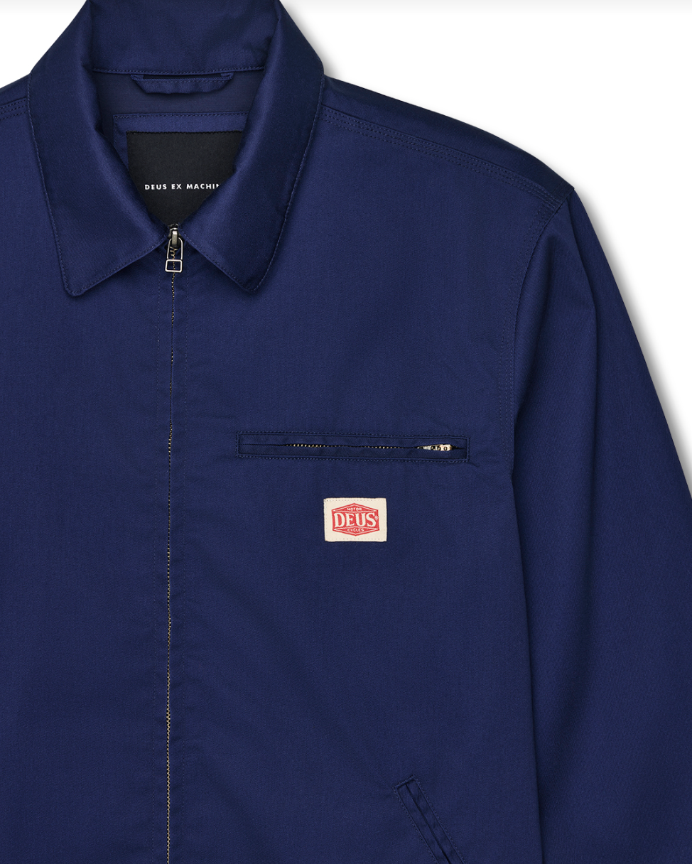 DEUS EX MACHINA - Service Work Jacket French Blue