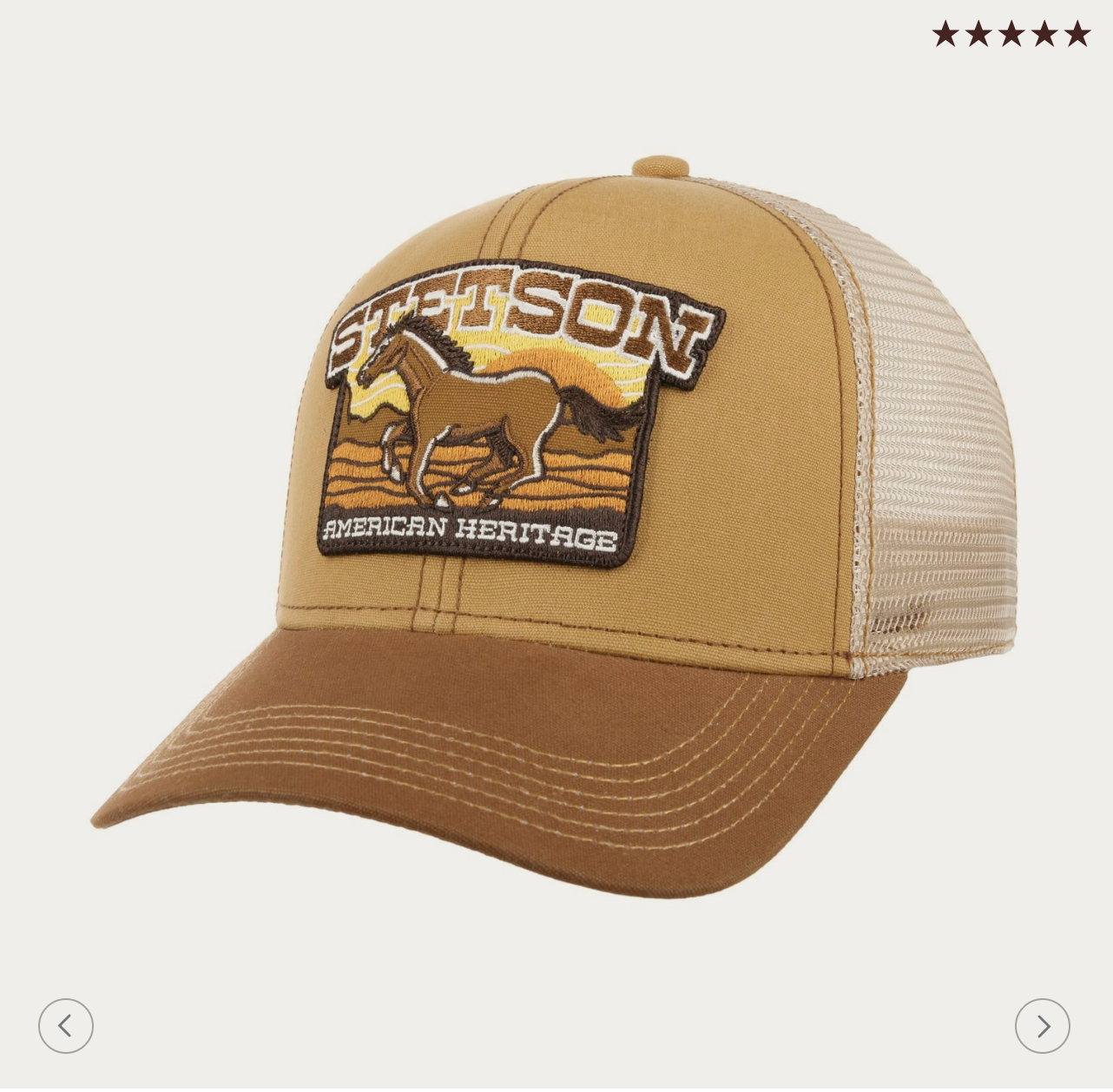 STETSON - Trucker Cap American Heritage Horse