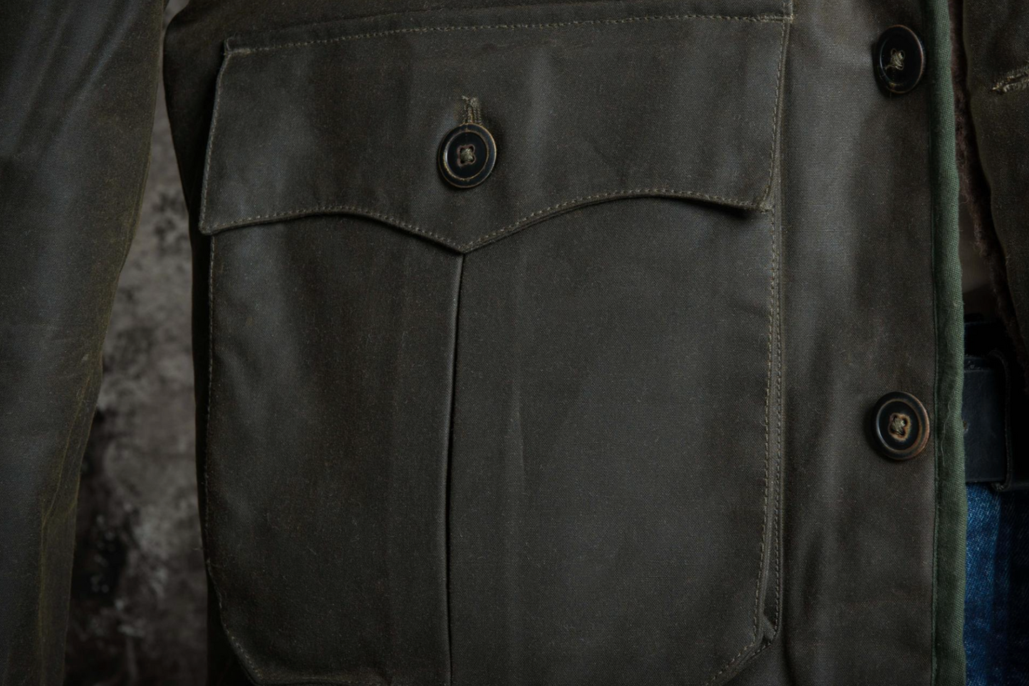 LE BLOUSON "AVIATEUR" KAKI
