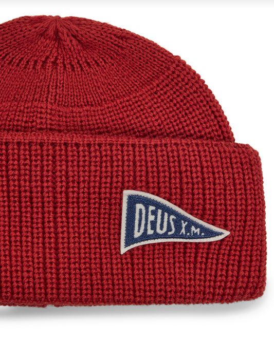 DEUS EX MACHINA - CAMPUS BEANIE lave falls red