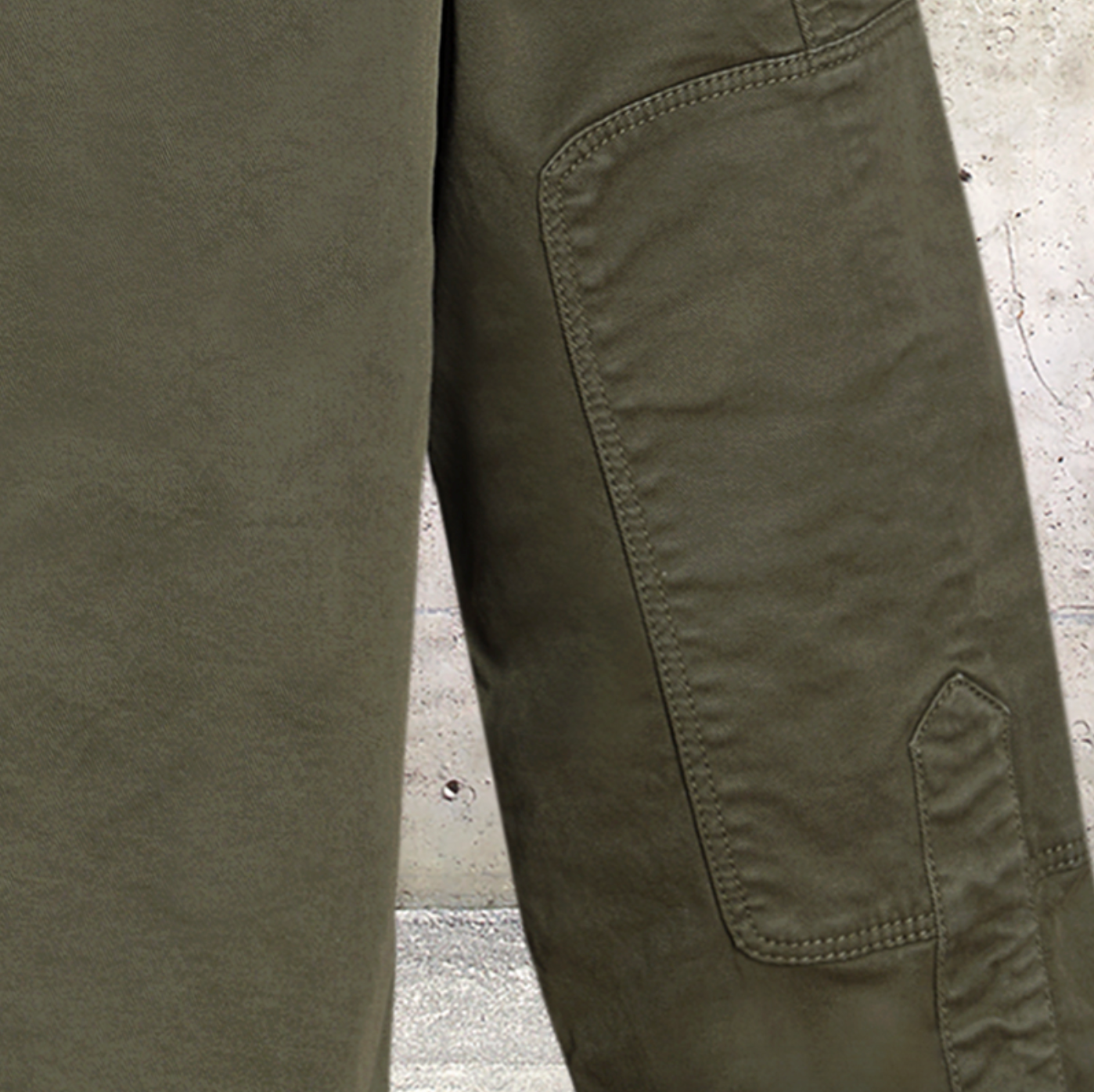 SKULLS MACHINE - Surchemise kaki