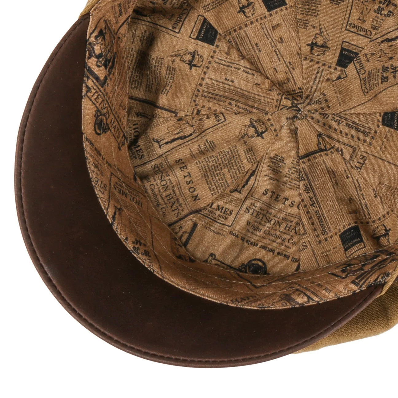 STETSON CASQUETTE RIDERS WAXED COTTON / LINEN