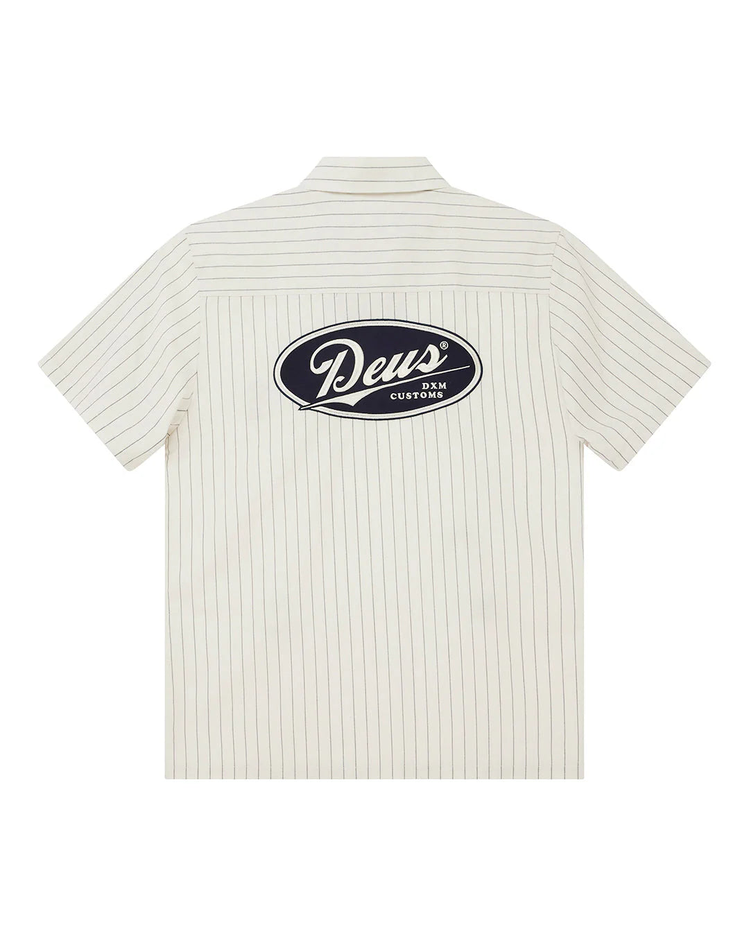 Deus ex Machina - FORECOURT STRIPE Dirty White