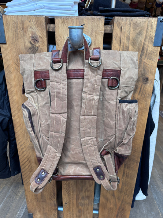 DAYTONA 73 - Mercado Sac a dos en toile cirée