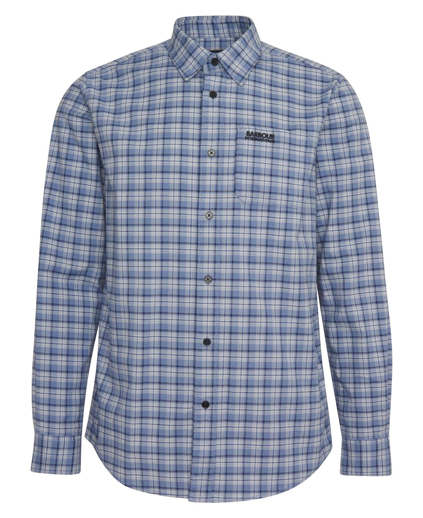 BARBOUR INTL HAWKS CHECK OXFORD SHIRT