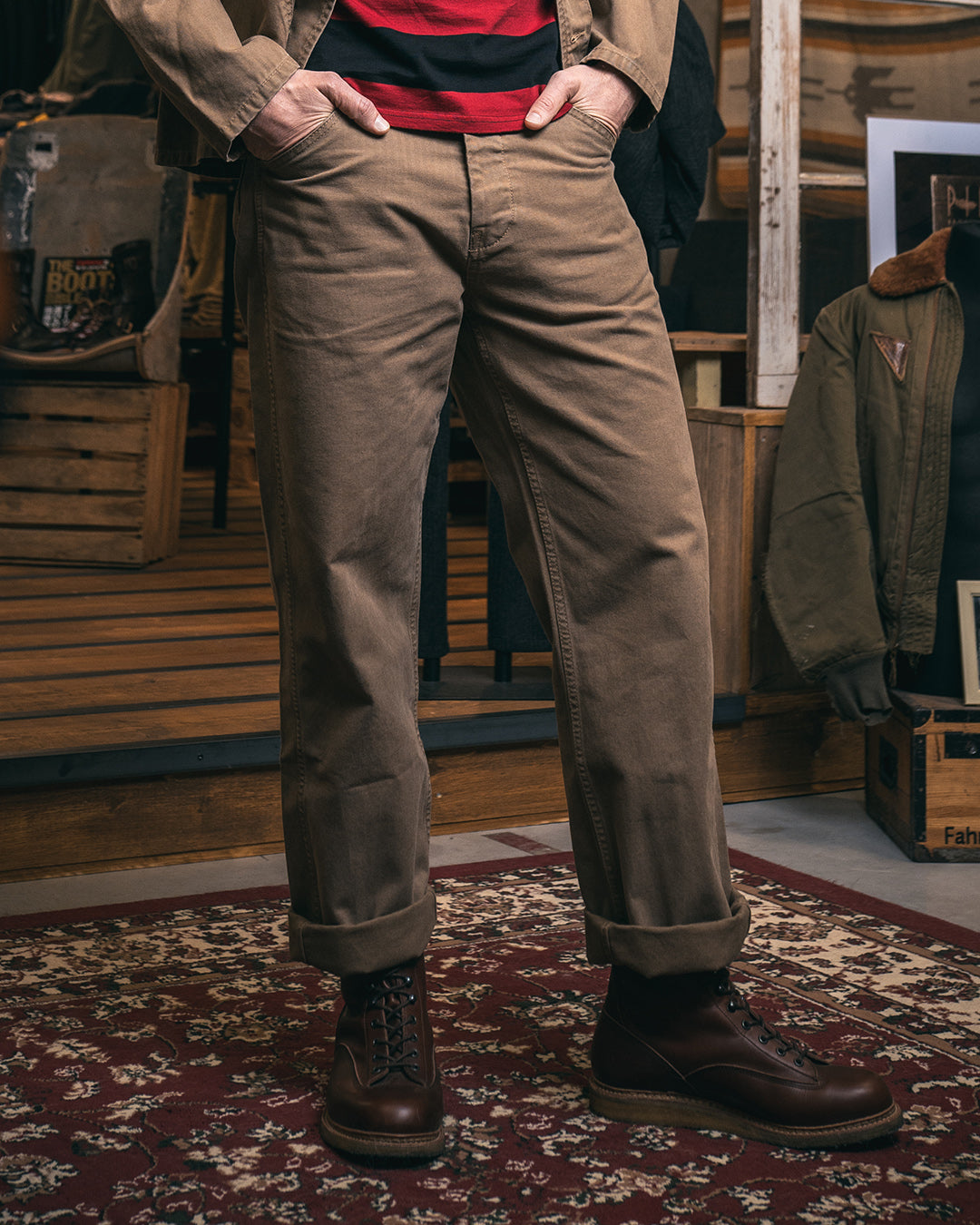 PIKE BROTHERS - 1941 Utility Trousers Tarawa