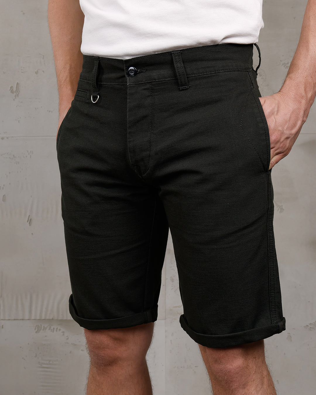 PIKE BROTHERS - 1908 HAZIENDA SHORT panama grey