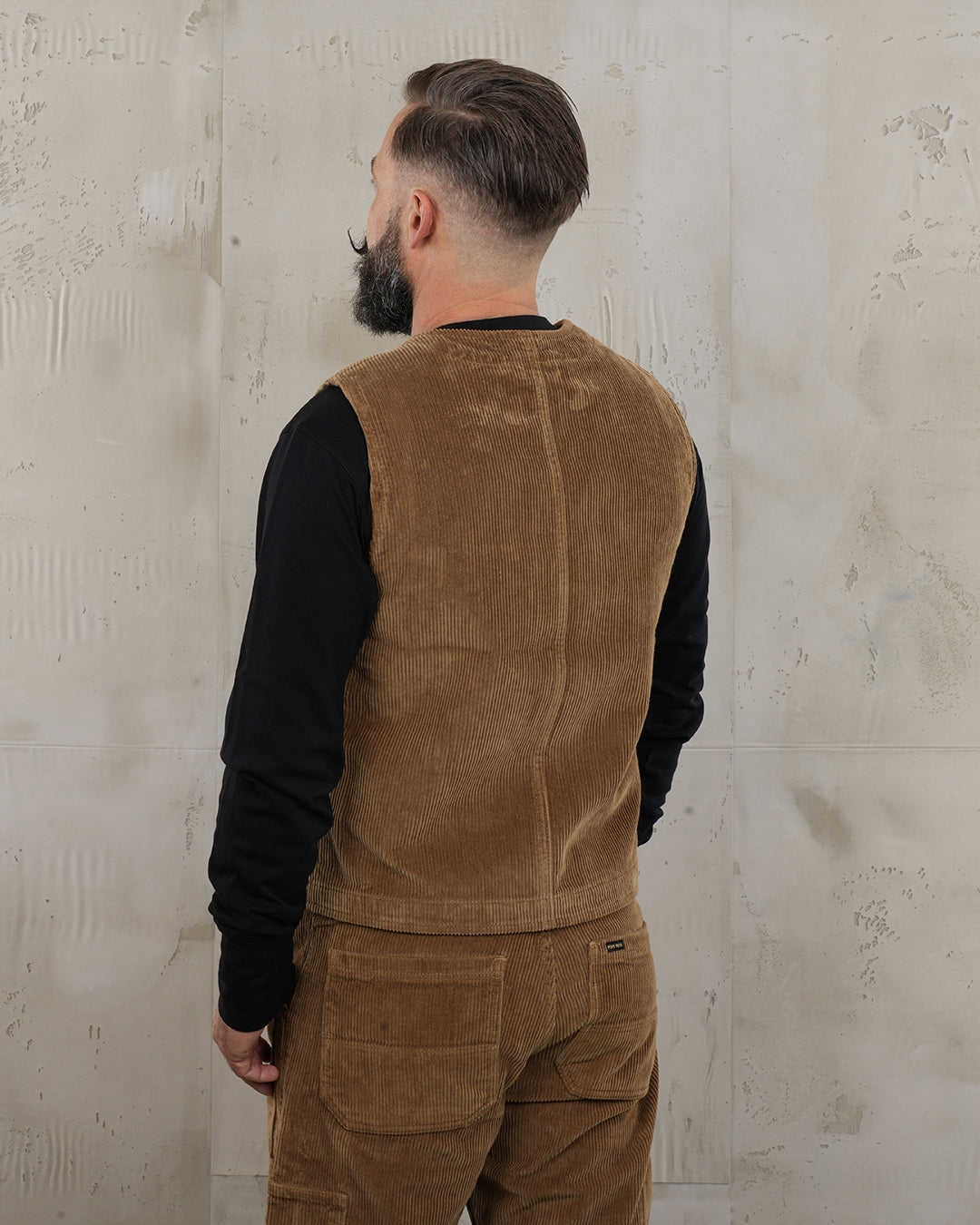 PIKE BROTHERS - 1937 ROAMER VEST Light Brass Cord