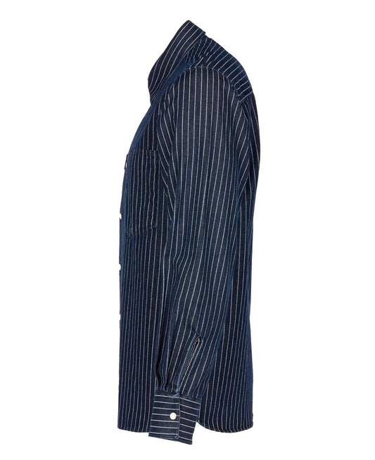 PIKE BROTHERS - 1937 ROAMER SHIRT Blue Wabash DENIM