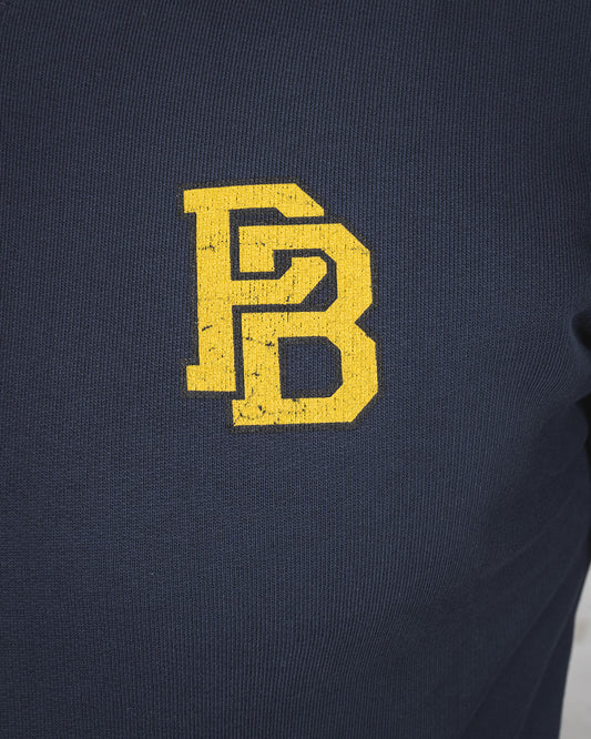 PIKE BROTHERS - 1945 Logo Sweater Navy