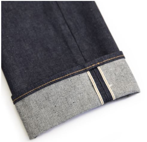 TELLASON JOHN GRAHAM MELLOR SLIM STRAIGHT SELVEDGE JEANS 16.5 OZ