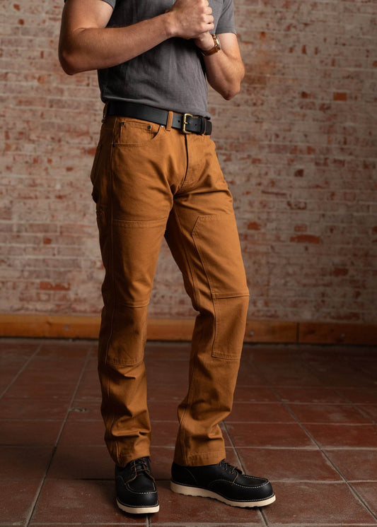 IRON AND RESIN - Anvil Work Pants COGNAC