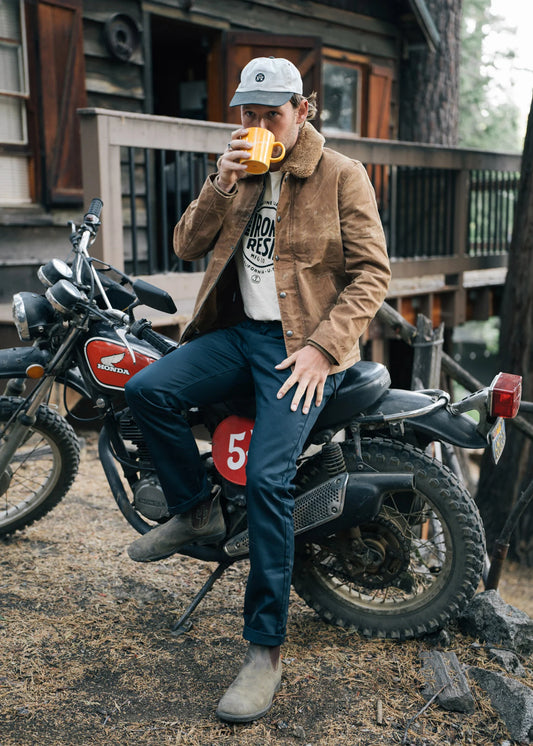 IRON AND RESIN - NAUTILUS JACKET WAX field tan