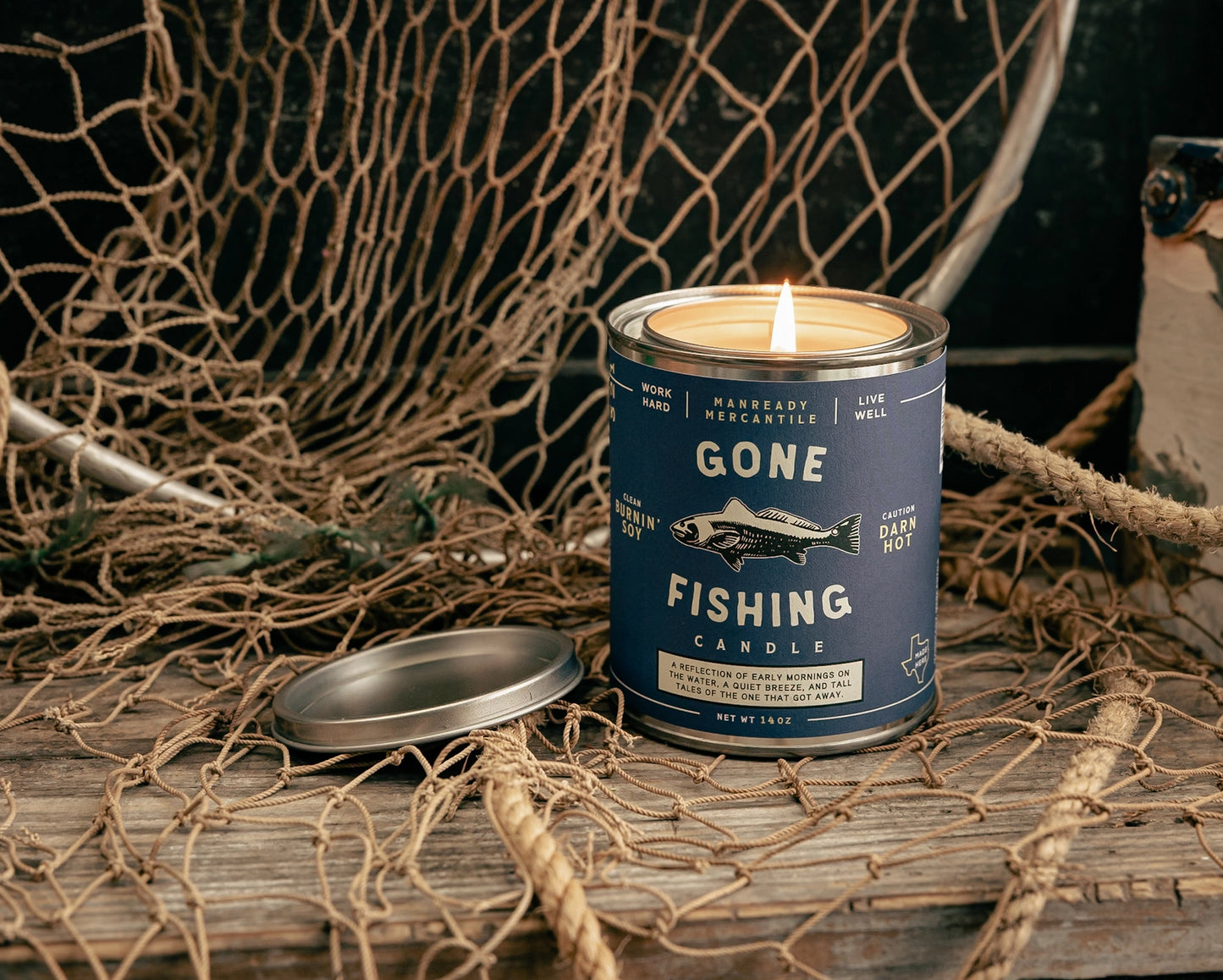 Manready Mercantile - Bougie Gone Fishing