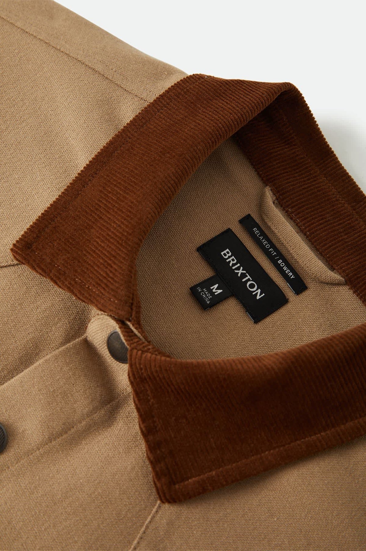 BRIXTON - Bowery Builders Ranch Performance Flannel brown