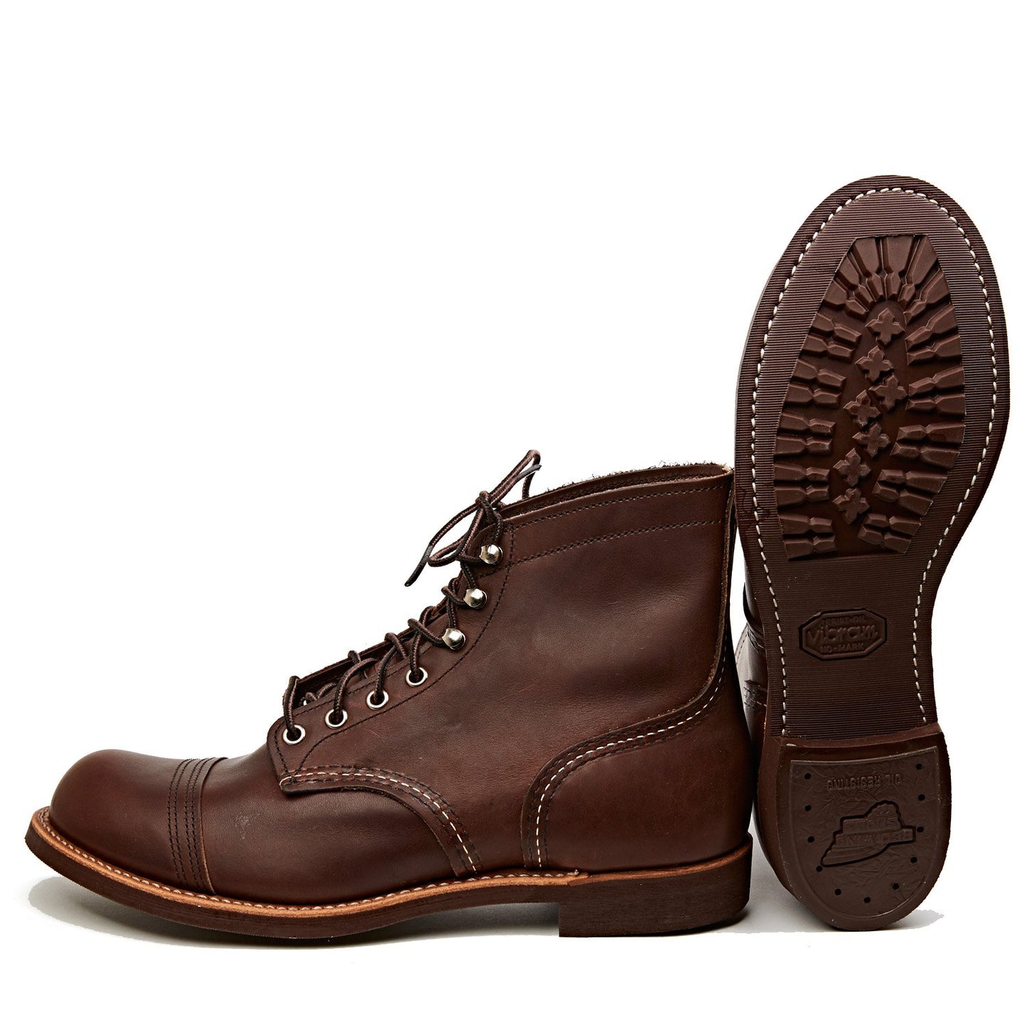 RED WING SHOES - 8111 Iron Ranger Amber Harness