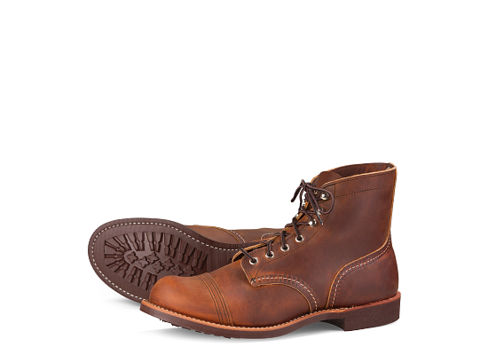 RED WING SHOES - 8085 Iron Ranger Copper Rough & Tough