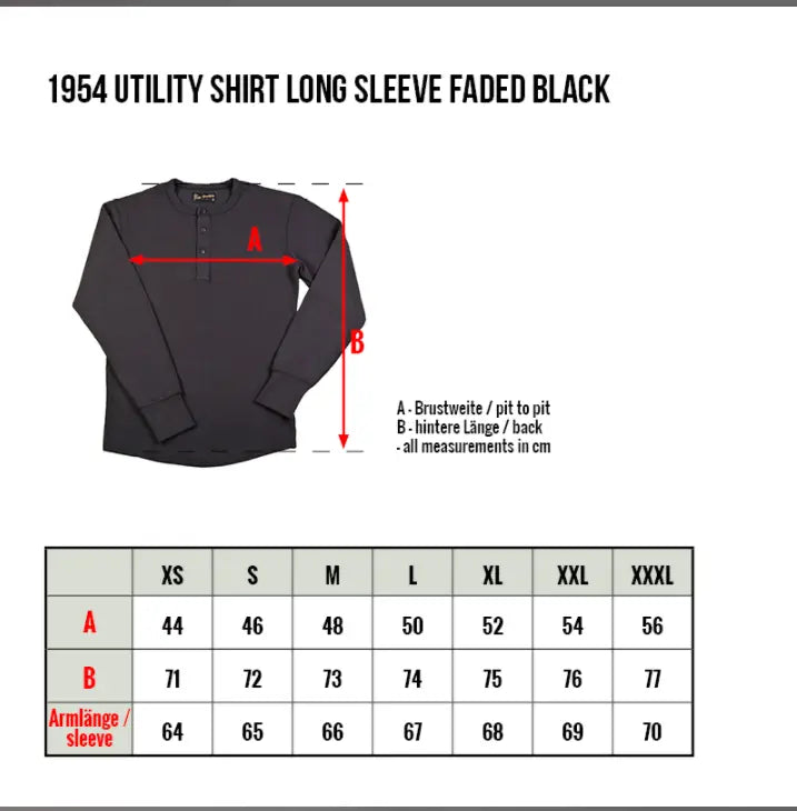 PIKE BROTHERS 1954 UTILITY SHIRT LONG SLEEVE