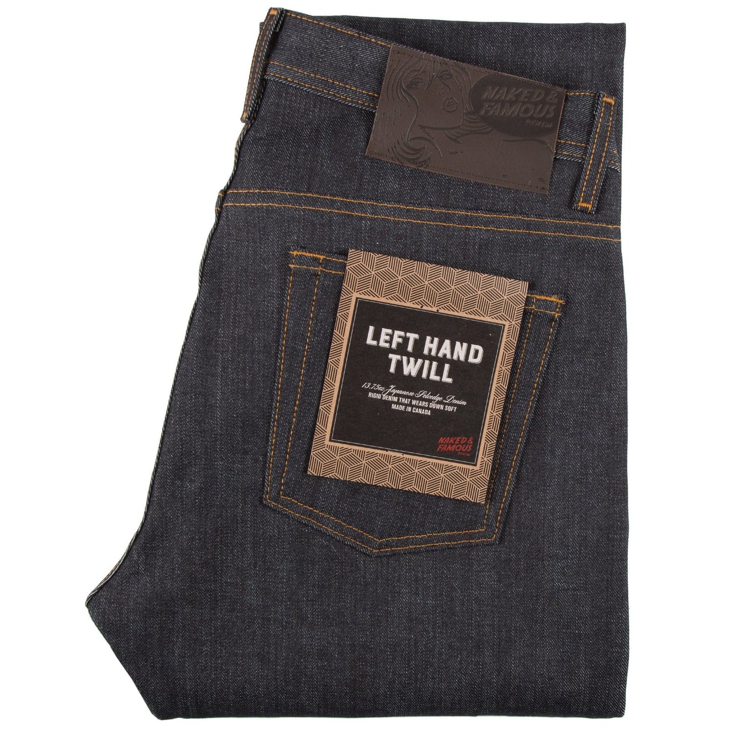 NAKED & FAMOUS - Weird Guy Left Hand Twill Selvedge