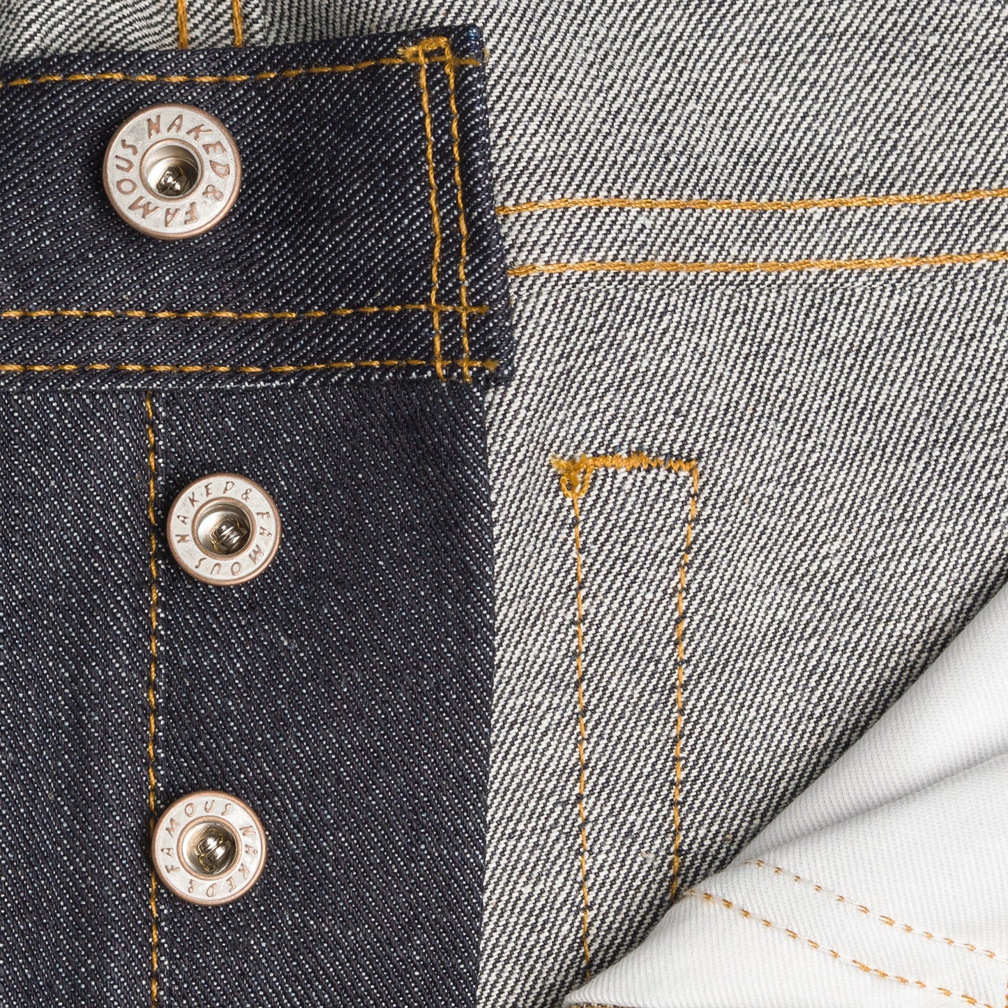 NAKED & FAMOUS - Weird Guy Left Hand Twill Selvedge