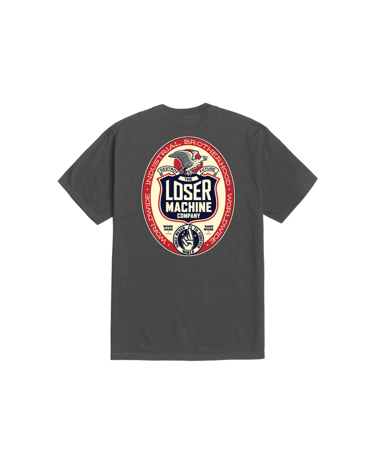 LOSER MACHINE - WORK HARD STOCK T-SHIRT