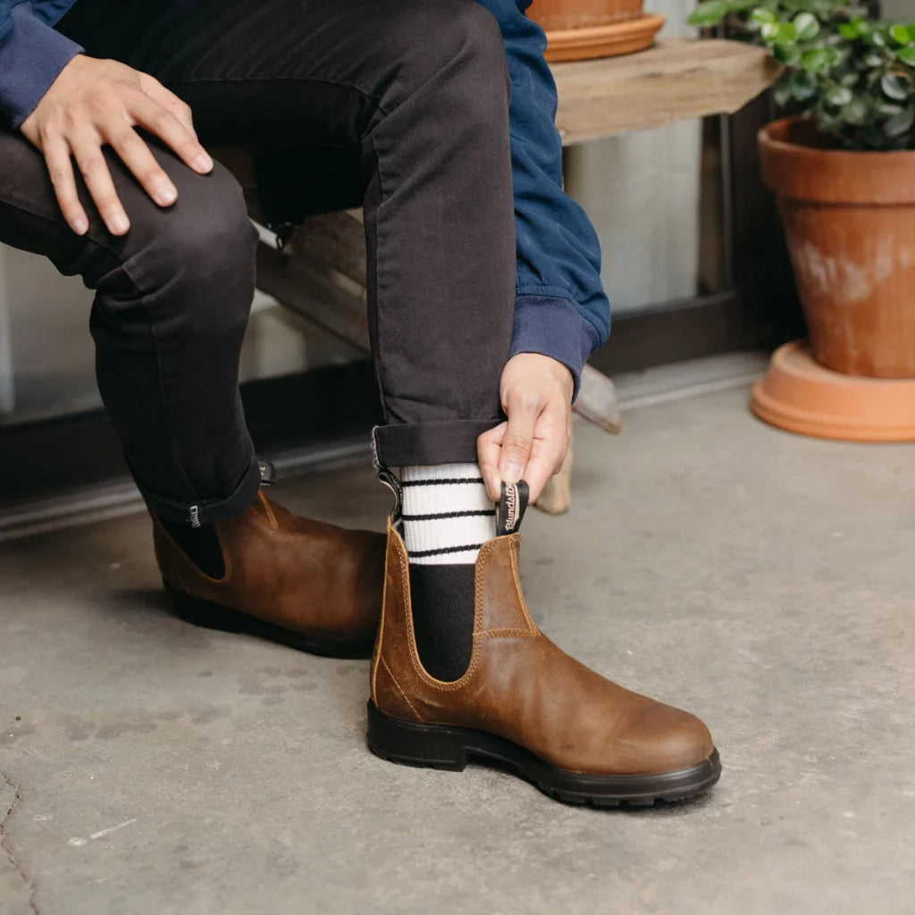 BLUNDSTONE - #1911  Suede Boots - Tobacco Wax