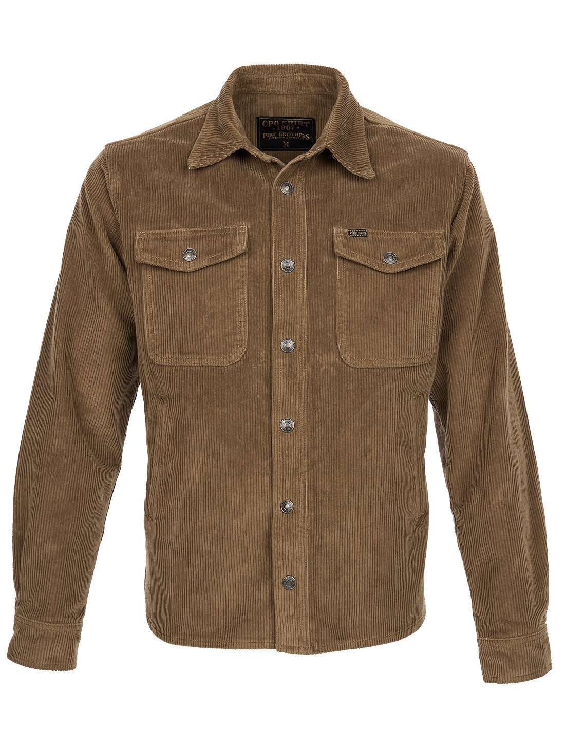 PIKE BROTHERS - 1967 CPO Shirt Light Brass Cord
