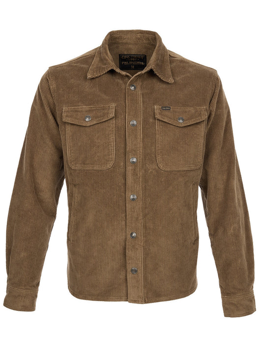 PIKE BROTHERS - 1967 CPO Shirt Light Brass Cord