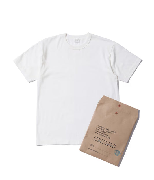 BUZZ RICKSON - Package t-shirt Governent issue White