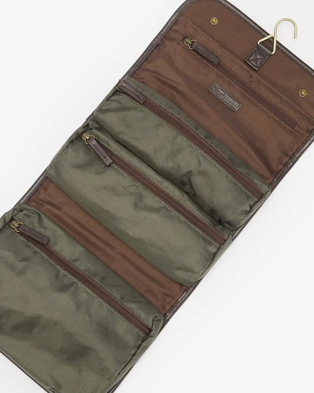 Barbour - Trousse de toilette suspendue cirée