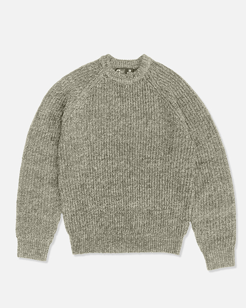 SALTY CREW - Harbor Fishermans Knit - Natural Heather