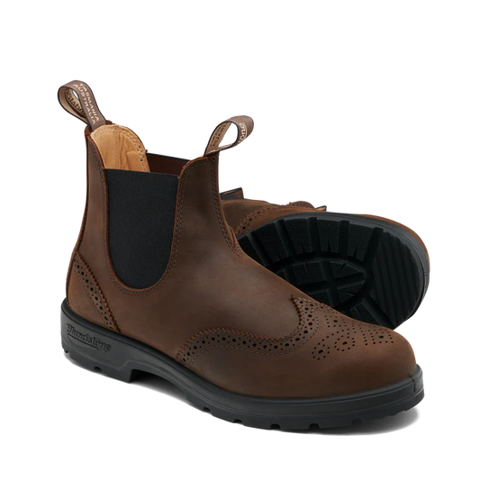 BLUNDSTONE - #2444  Chelsea Boots - Antique Brown