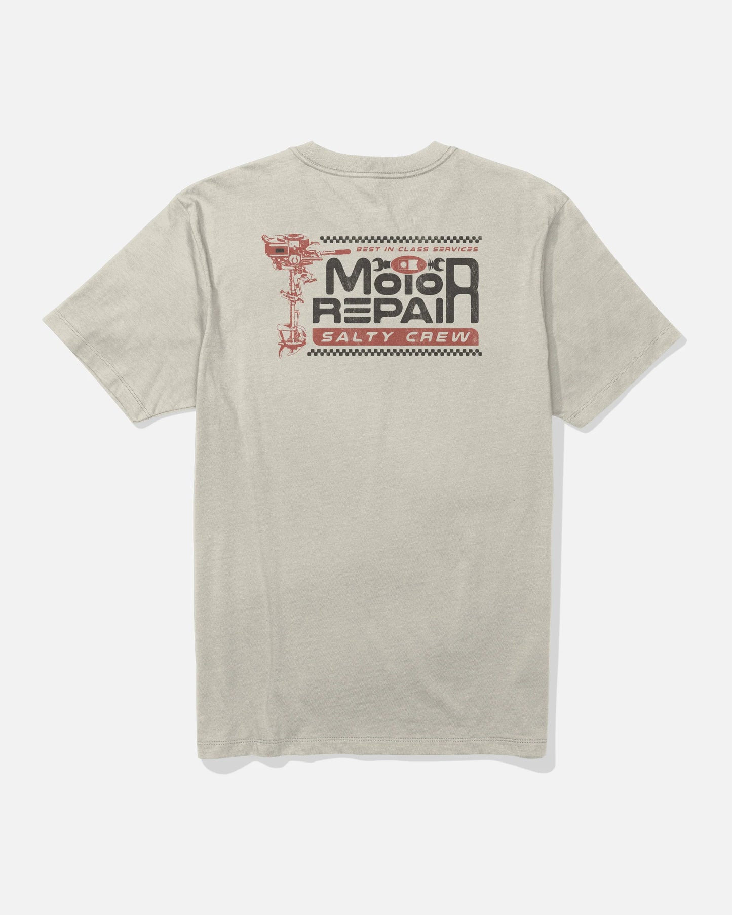SALTY CREW - Motor Repair Ss Tee - Moonbeam