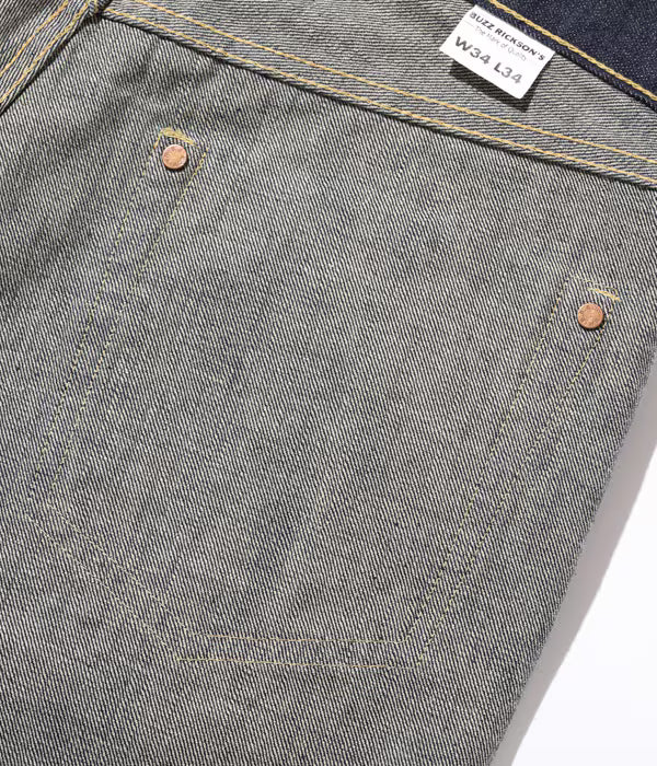 BUZZ RICKSON - WORLD WAR II WAIST OVERALLS selvege