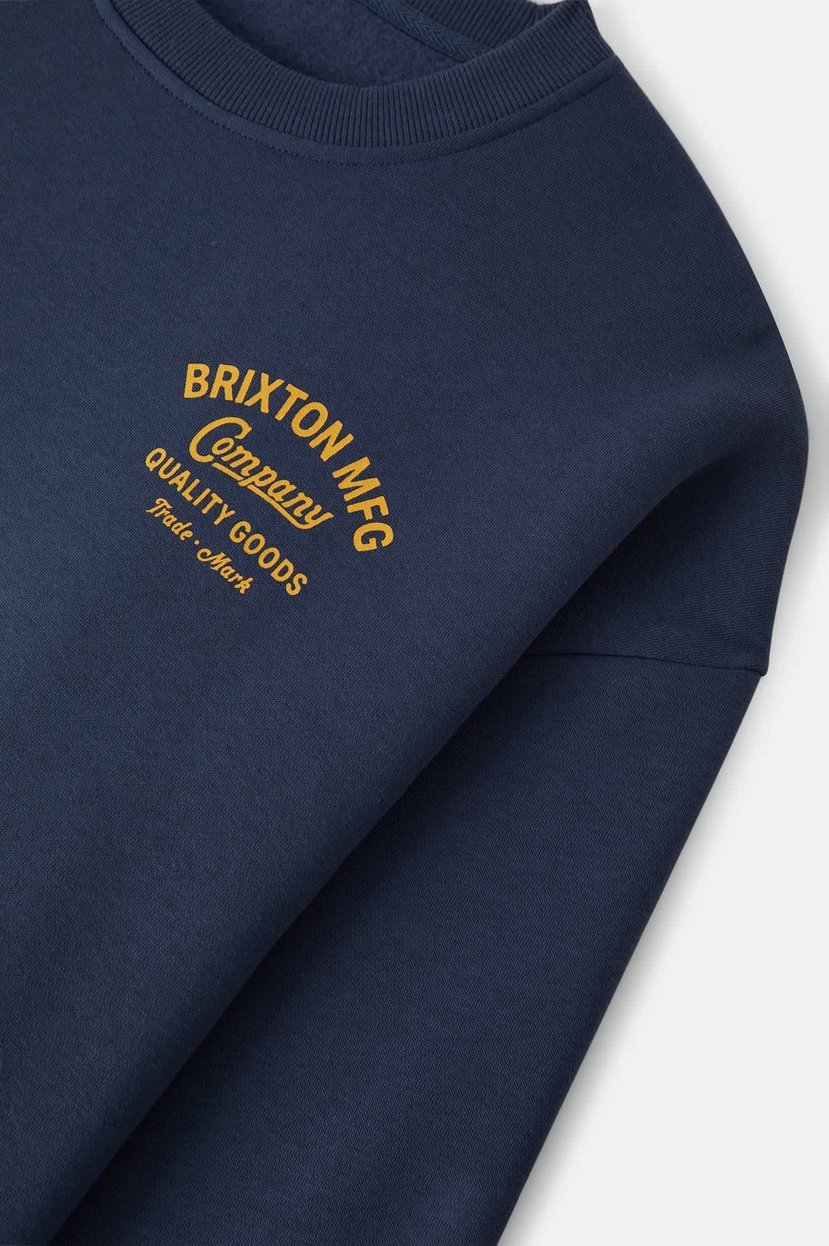 BRIXTON - Straton Crew navy