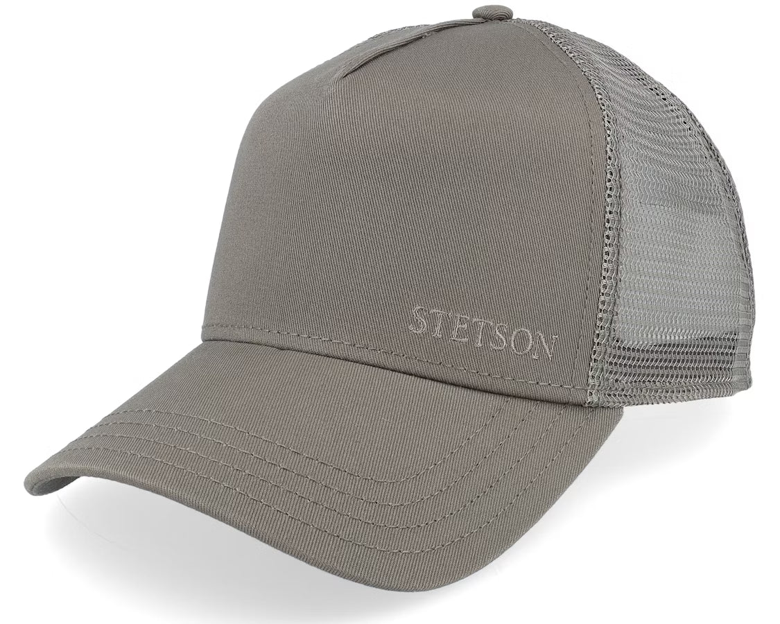 STETSON - Trucker Cap Cotton grey