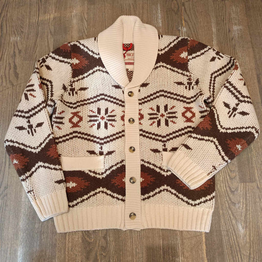 Iron and Resin - Cardigan wincha shawl natural