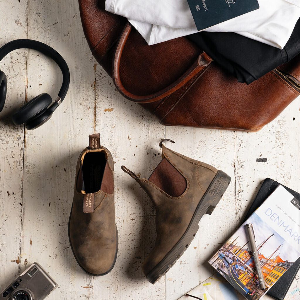 BLUNDSTONE - Chelsea Boots #585 Rustic Brown