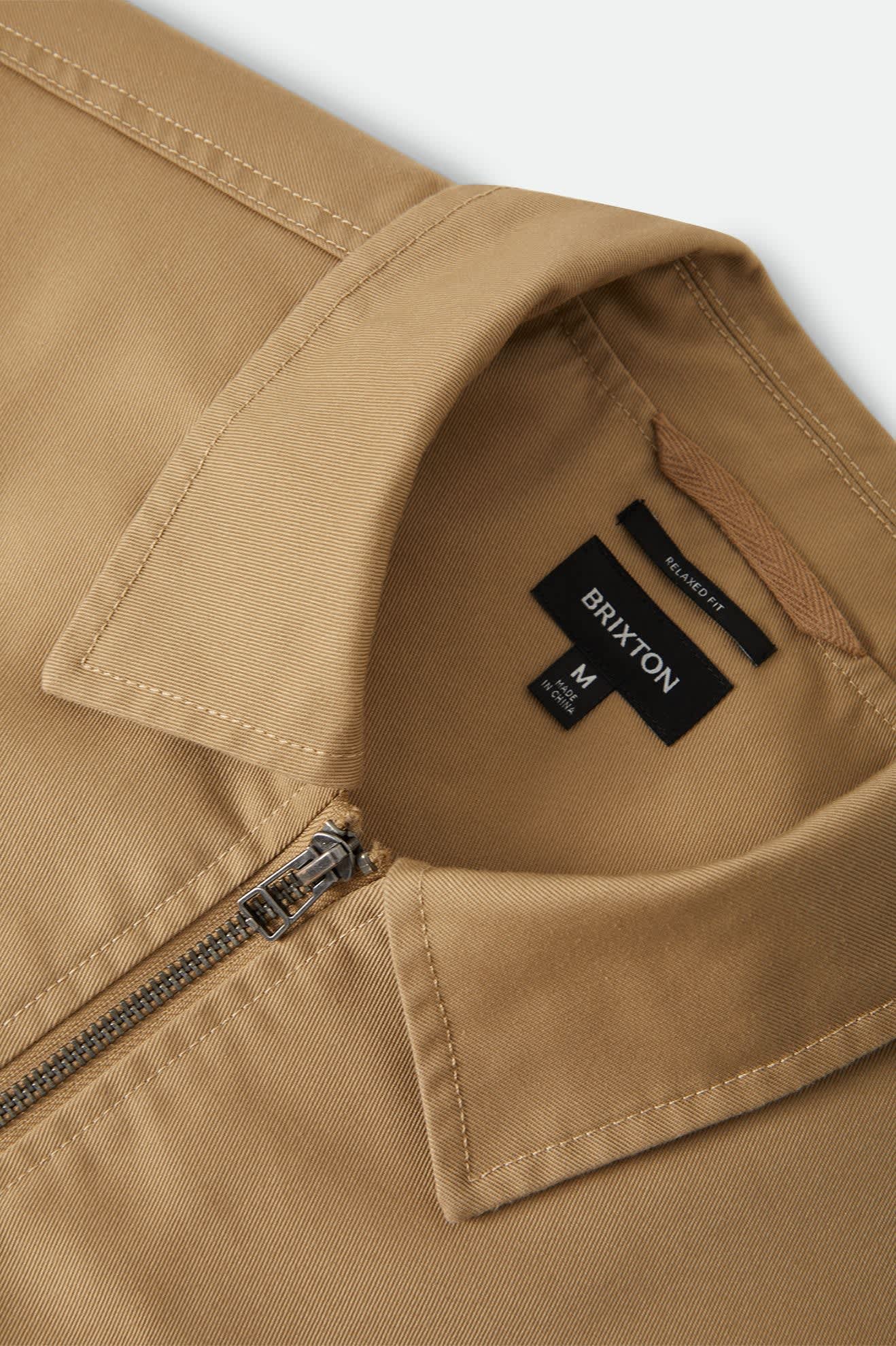 BRIXTON - Trademark Lightweight Garage Zip Jacket