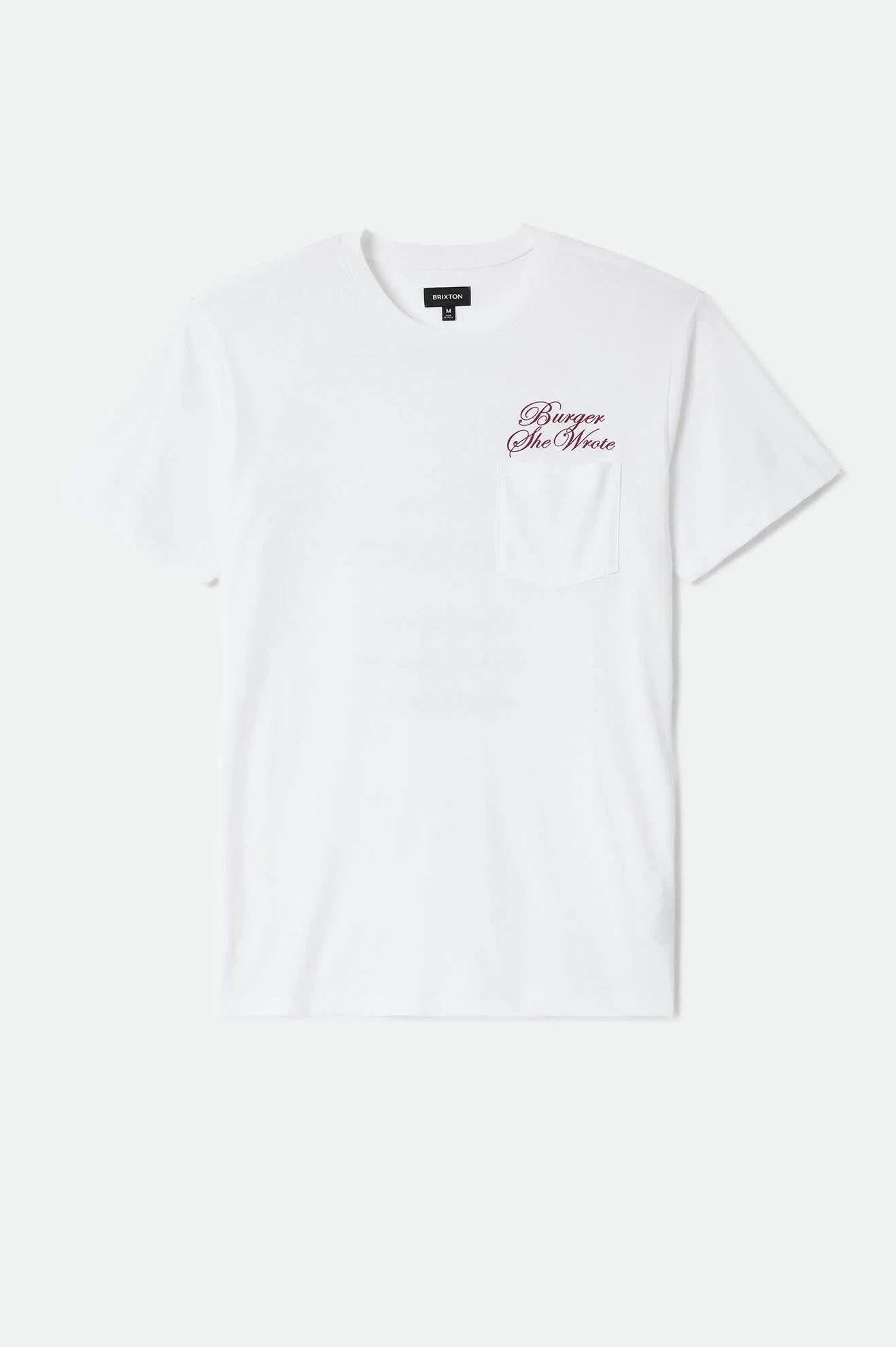 BRIXTON - Burger She Wrote Pocket T-Shirt