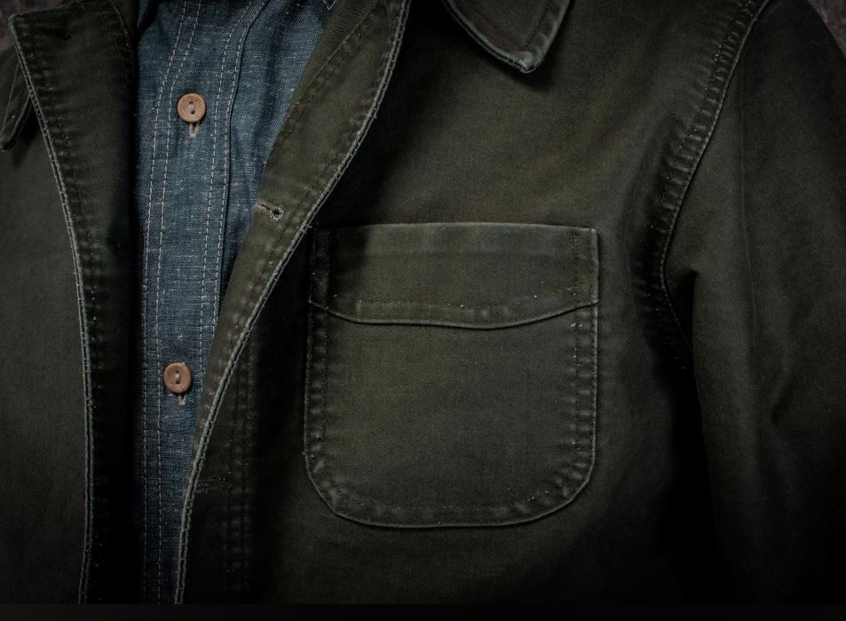 FLEURS DE BAGNE LA VESTE "LE BOURGERON MOLESKINE"