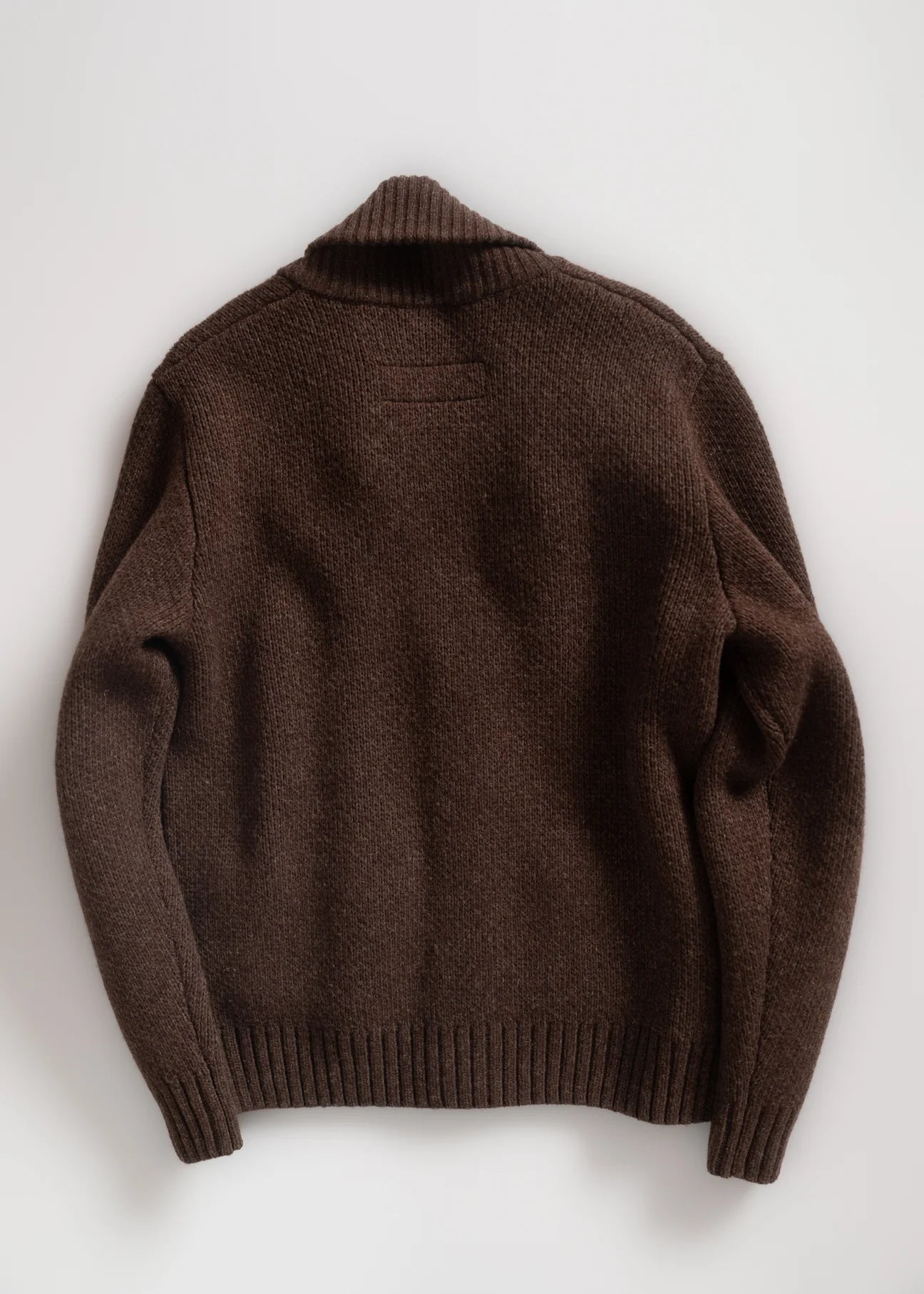 IRON AND RESIN - CABIN SHAWL Cardigan brown