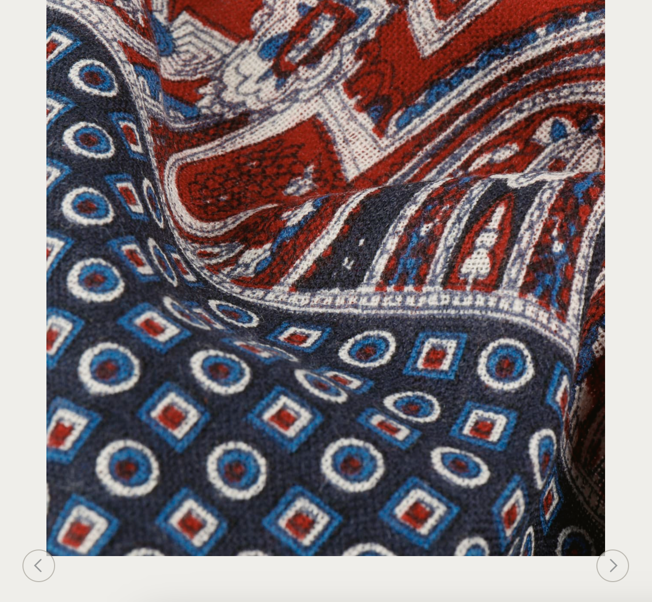 STETSON - Écharpe en Laine Four Colours Paisley