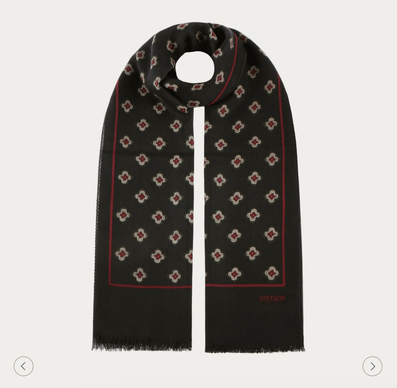 STETSON - Écharpe en Laine Ellingham Flowers