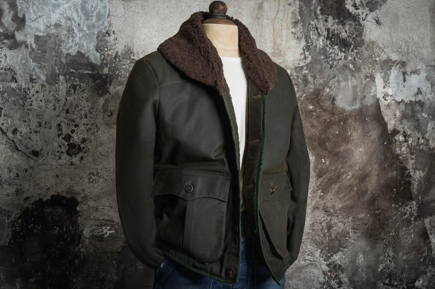 LE BLOUSON "AVIATEUR" KAKI