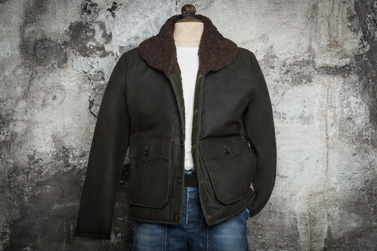 LE BLOUSON "AVIATEUR" KAKI