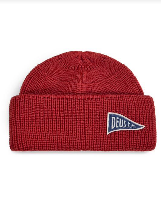 DEUS EX MACHINA - CAMPUS BEANIE lave falls red